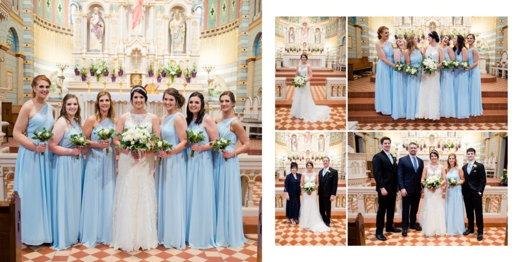 St. Peter's Catholic Church Wedding Photos