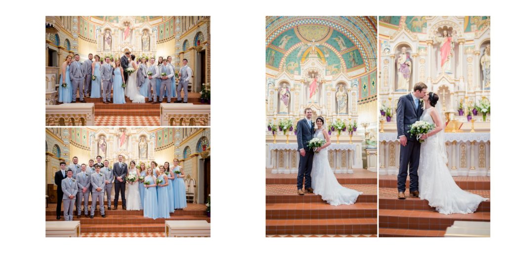 St. Peter's Catholic Church Wedding Photos