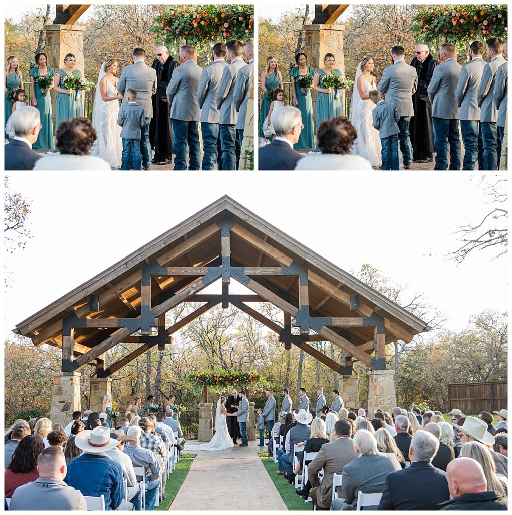 Denton Lodge wedding ceremony
