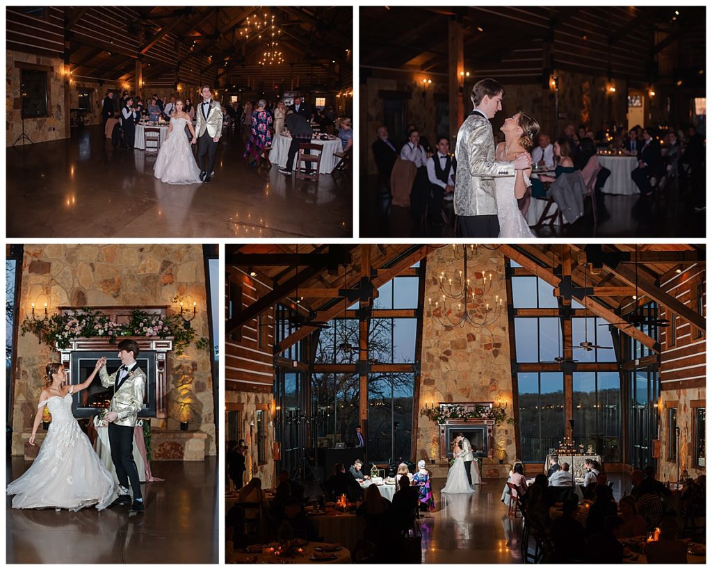 First dance photos at The Lodge 