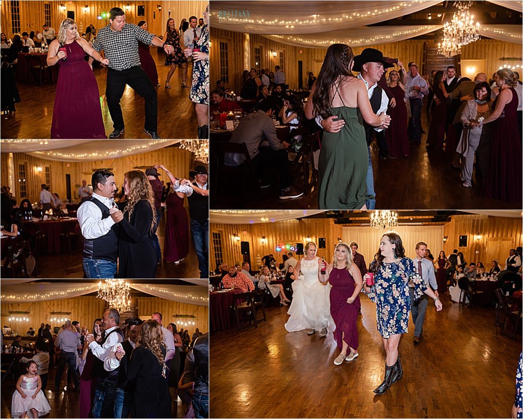 Photos of guests dancing at The Springs
