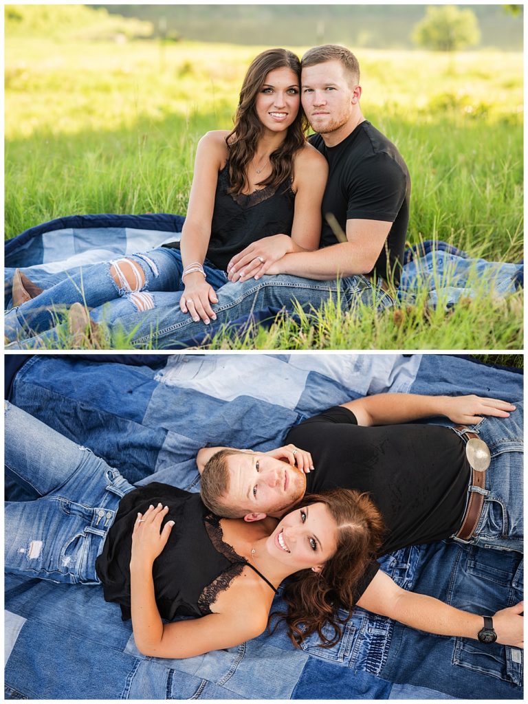 Decatur country engagement photos 