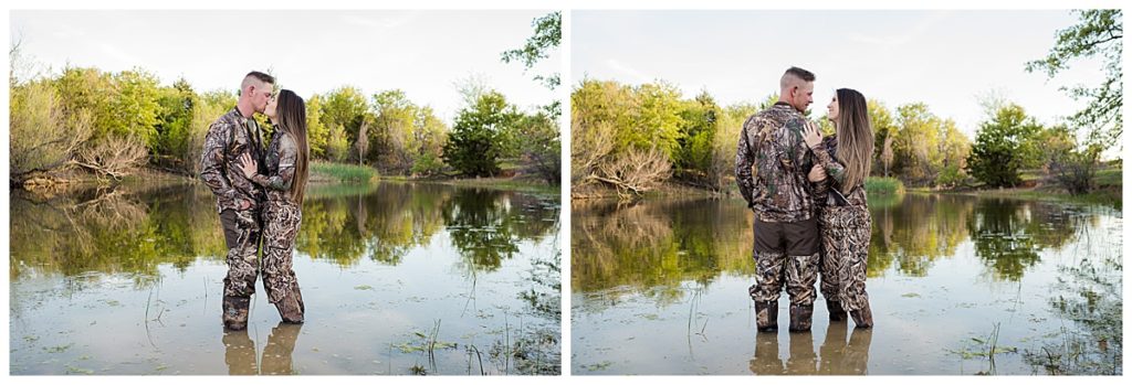 Hunting engagement photos