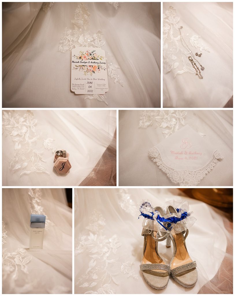Bride's details 