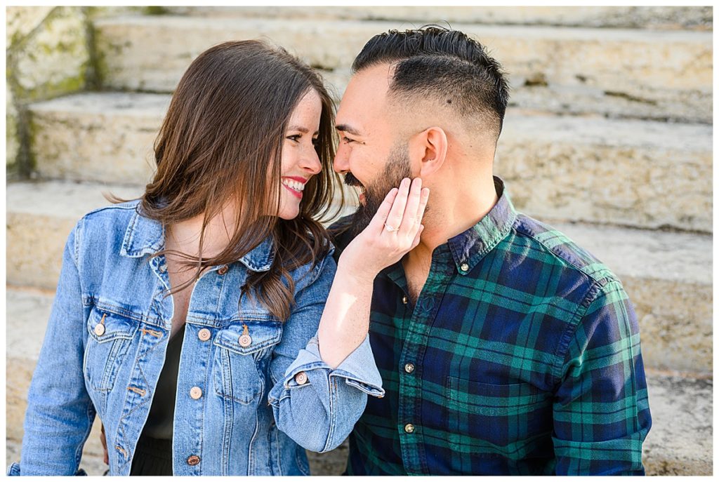 Downtown Denton Engagement Photos