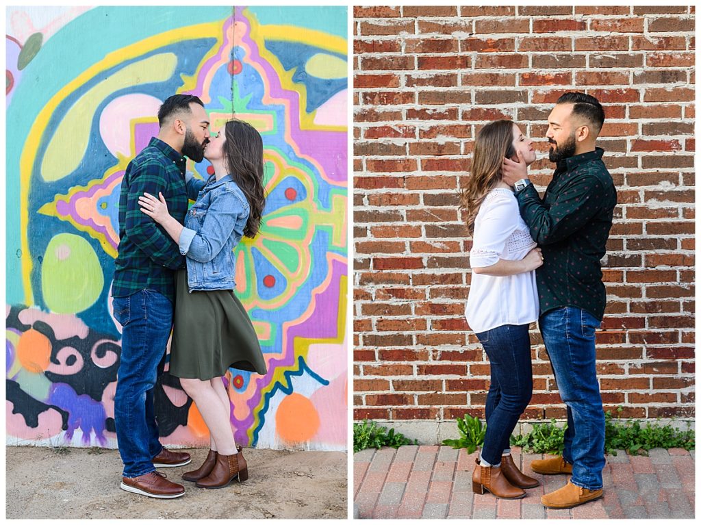 Downtown Denton Engagement Photos