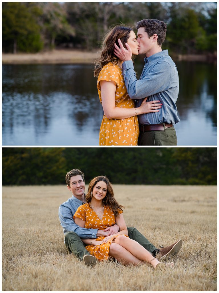 French Farmhouse engagement photos 