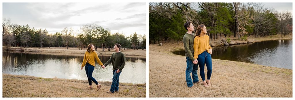 French Farmhouse engagement photos 