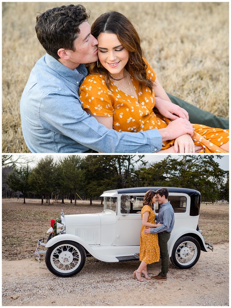 French Farmhouse engagement photos 