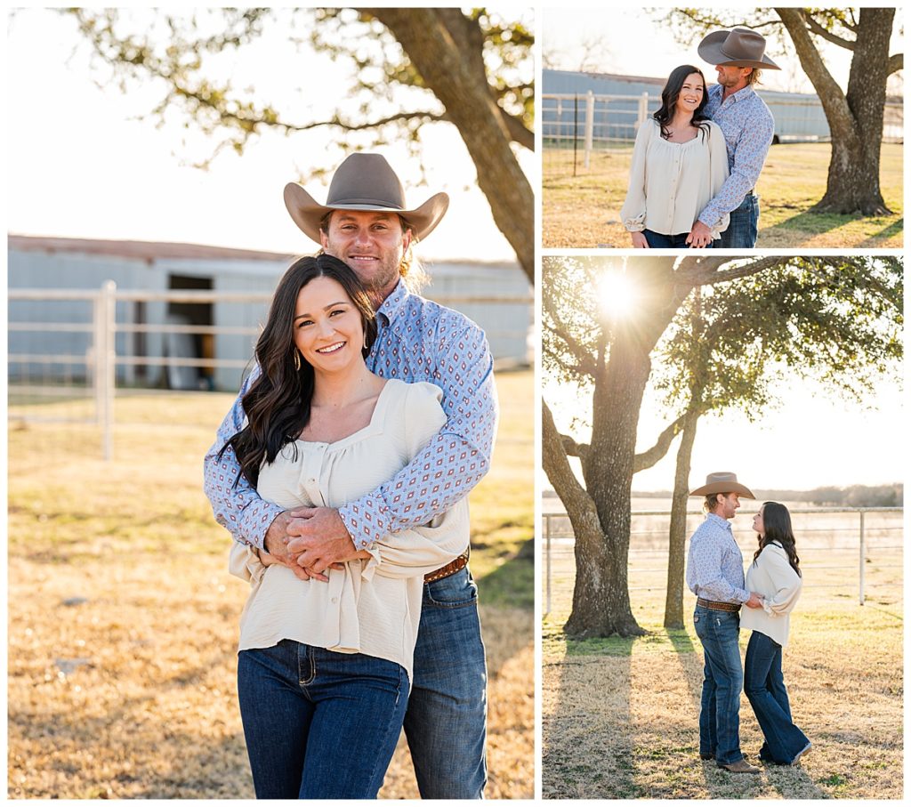 Engagement photos in Gainesville, Texas 