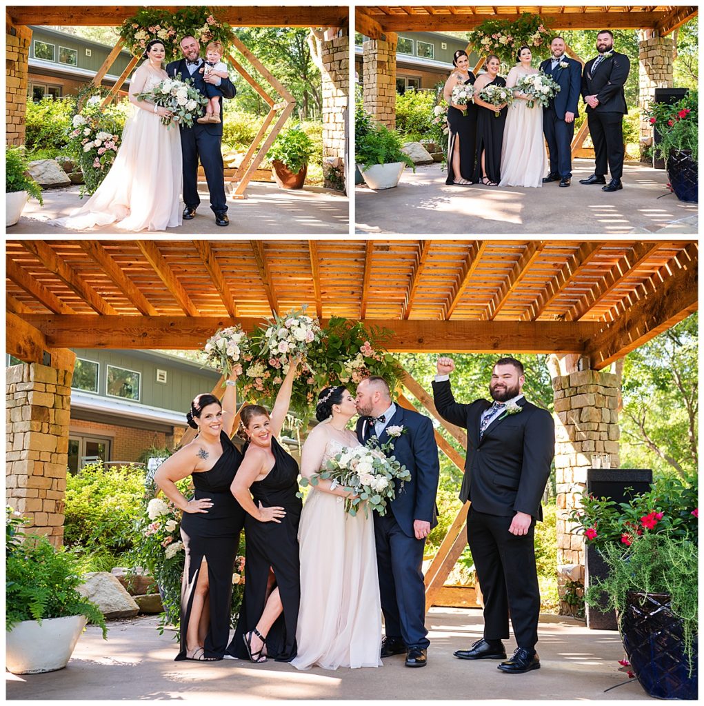 wedding party photos 