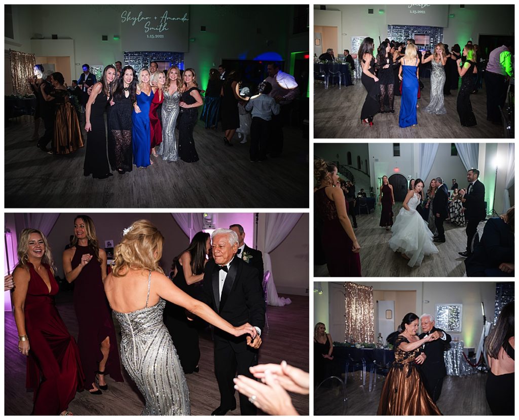 Dancing reception photos at Knotting Hill Wedding venue.