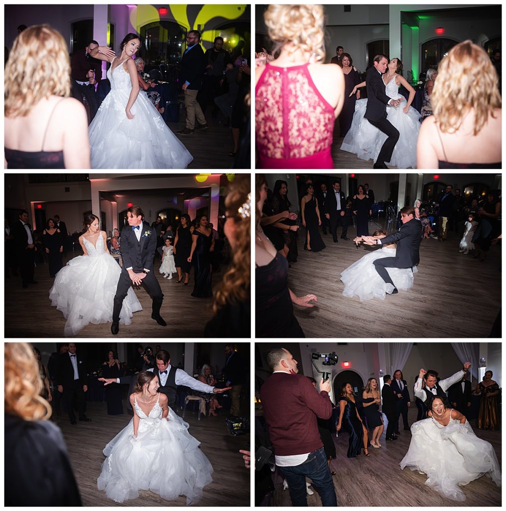 bride and groom dancing at Knotting hill 