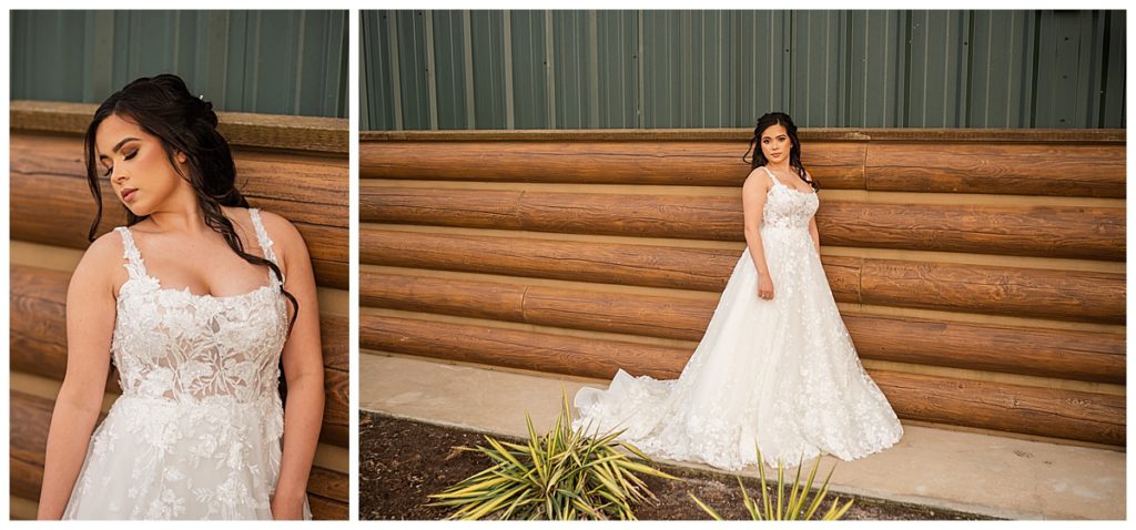bridal photos in Krum by Brittany Barclay Photography