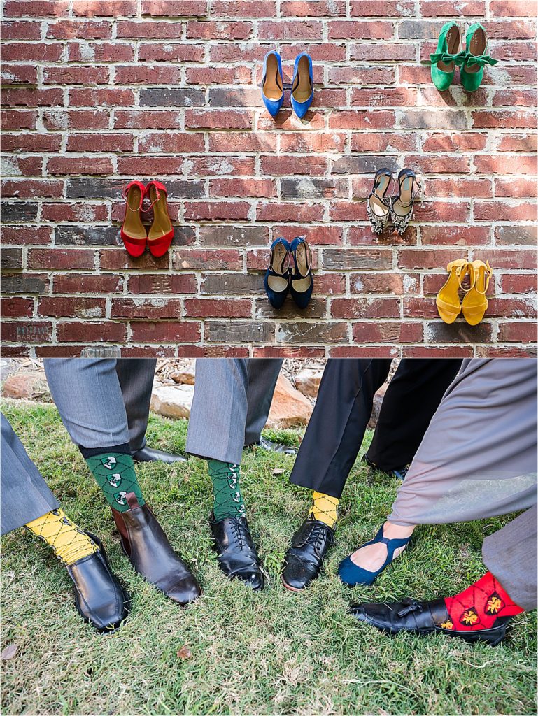Harry Potter wedding theme shoes and socks