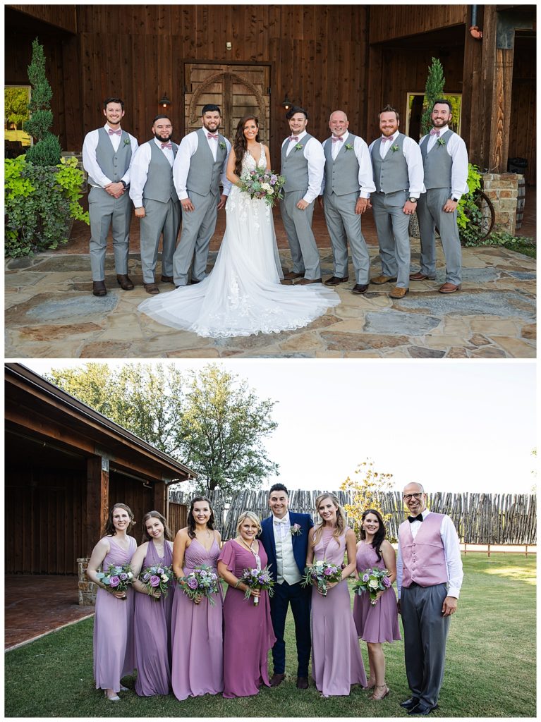 wedding party photos 