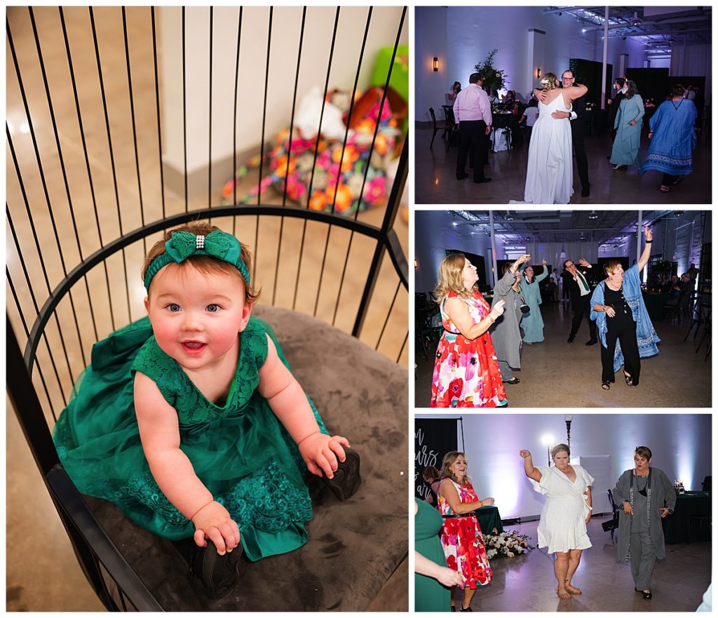 Reception photos at On The Leeve