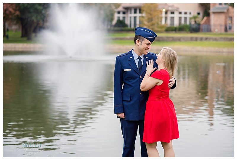 Air Force engagement photo by brittanybarclay.com