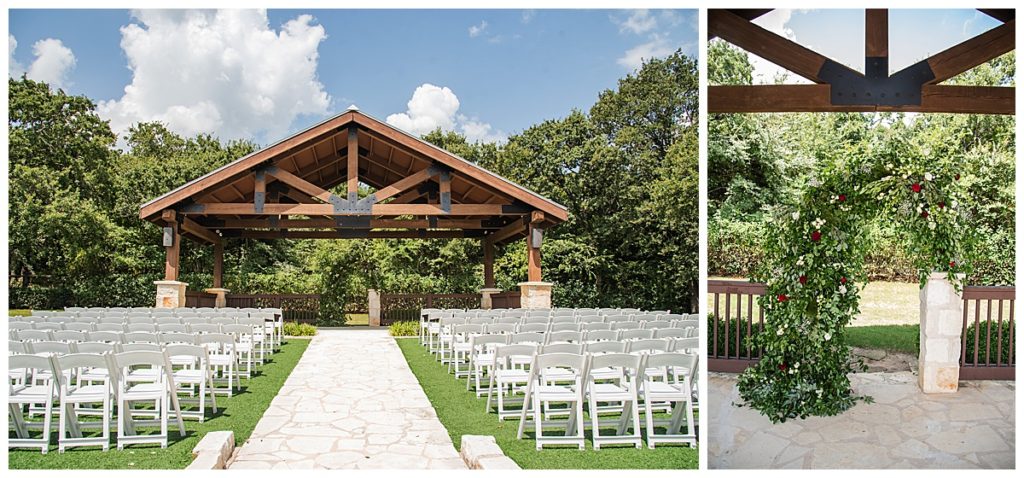 The Ranch Springs outdoor ceremony site 