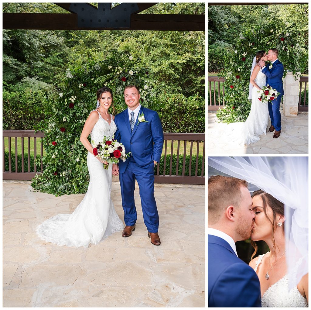 Bride and groom photos at The Ranch Springs 