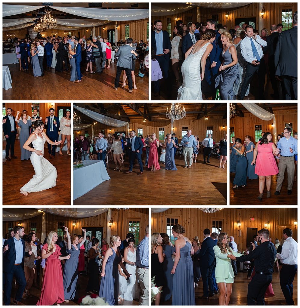 Reception dancing photos at The Ranch 