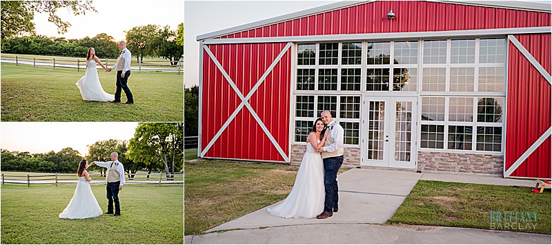 Red Barn Events Wedding Aubrey, Texas