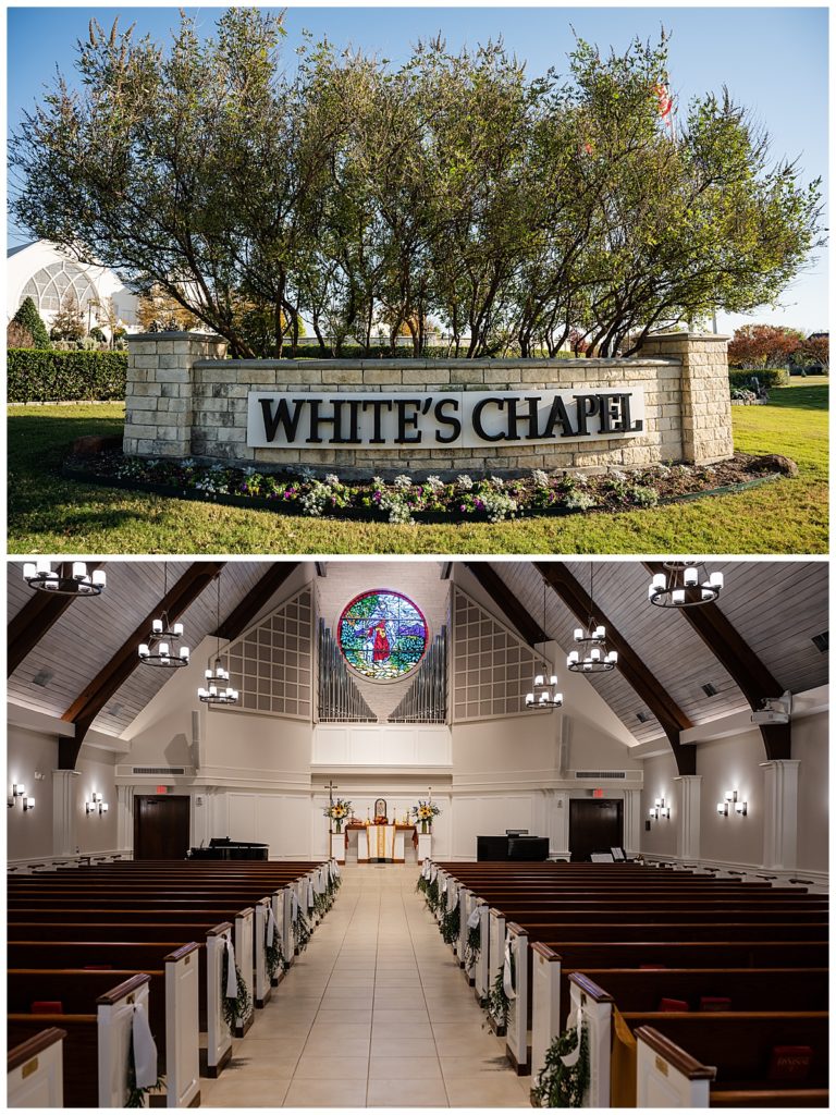 White's Chapel UMC Grace Chapel wedding photos