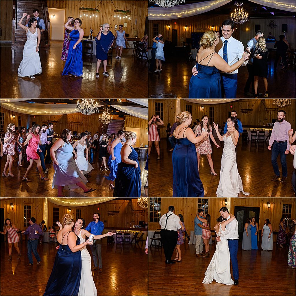 Dancing reception photos at The Ranch