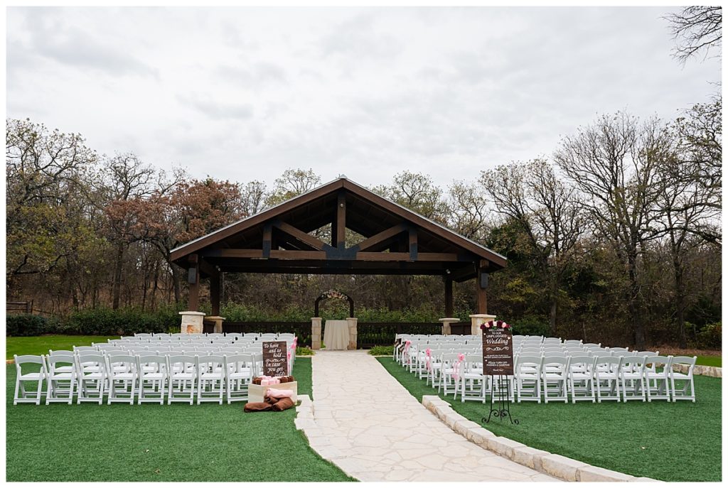 The Springs Event Venues Denton The Ranch outdoor ceremony space