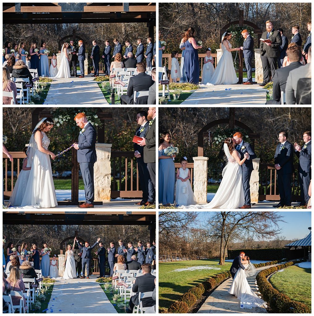 Ceremony photos at The Ranch 