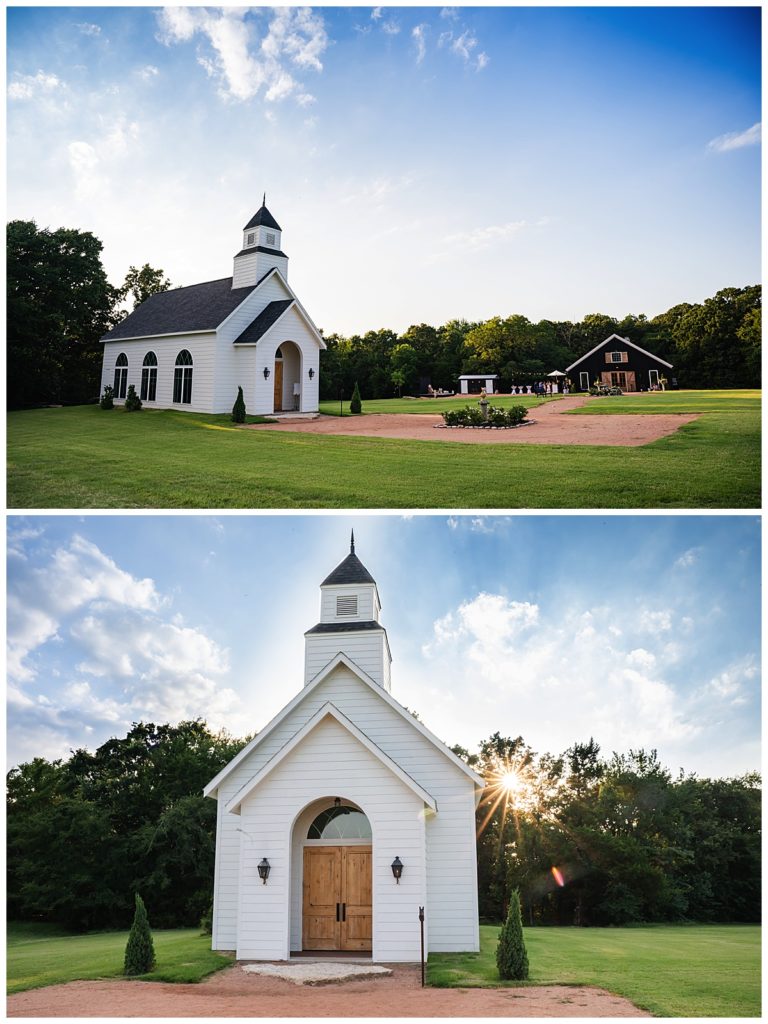 Thistle Hill Estate chapel and Osage Hall 