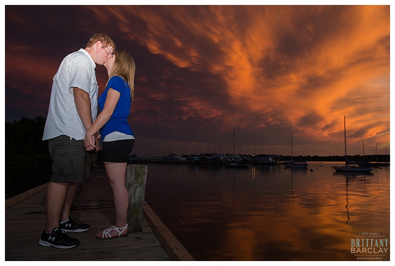 White Rock Lake Engagements by brittanybarclay.com