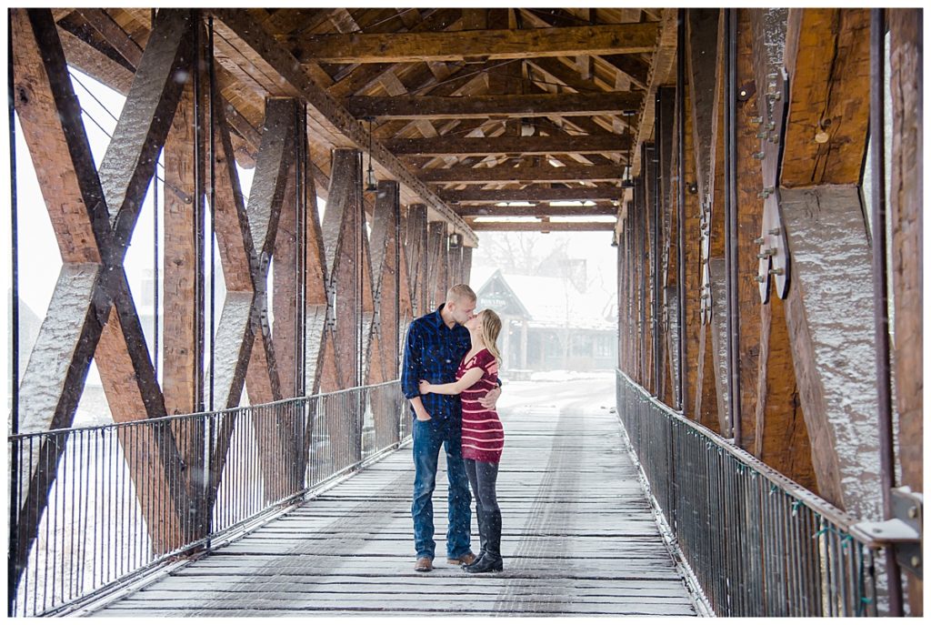 winter engagement session by Denton Wedding Photographer in Branson, MO