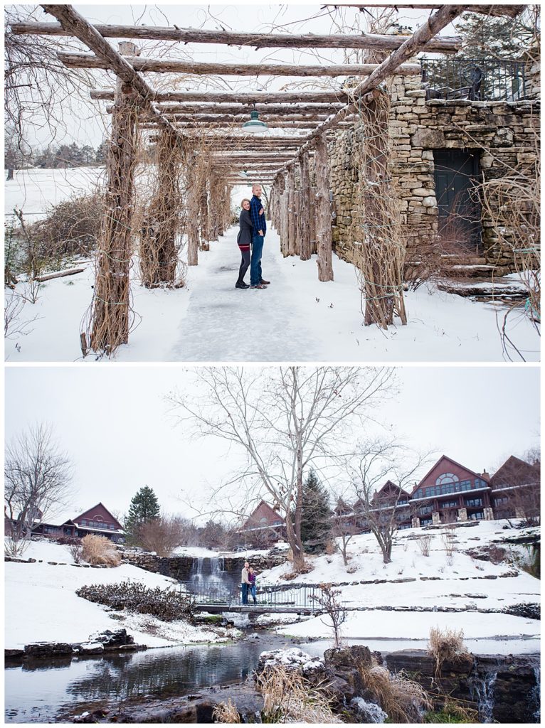 winter engagement session by Denton Wedding Photographer in Branson, MO